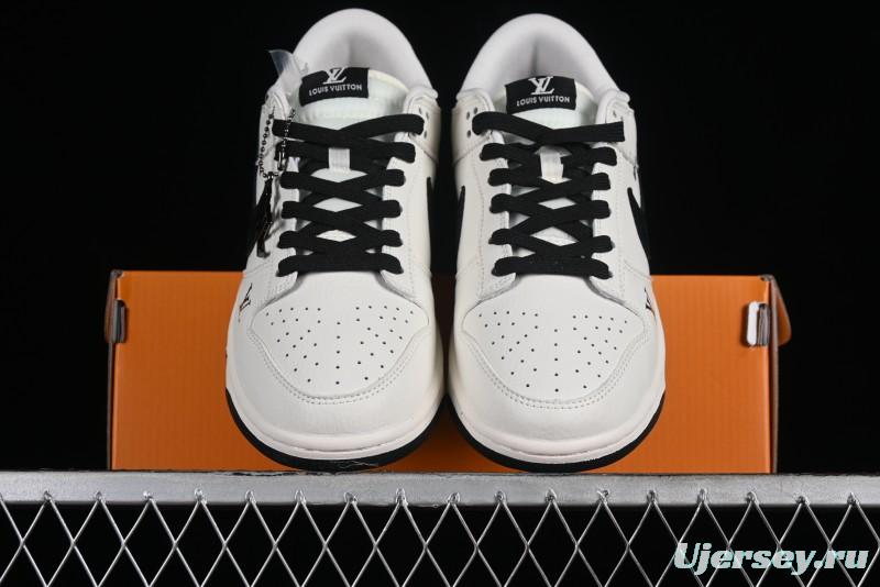 Nike Dunk Low LV Collaboration - Black Lamborghini SB Low Top Casual Sneakers - FC1688-190