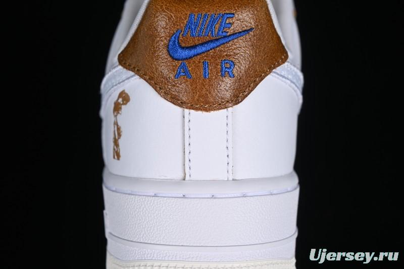 Nike Air Force 1 '07 Low Casual Sneakers with Full-Length Air Cushion - HF5716-111