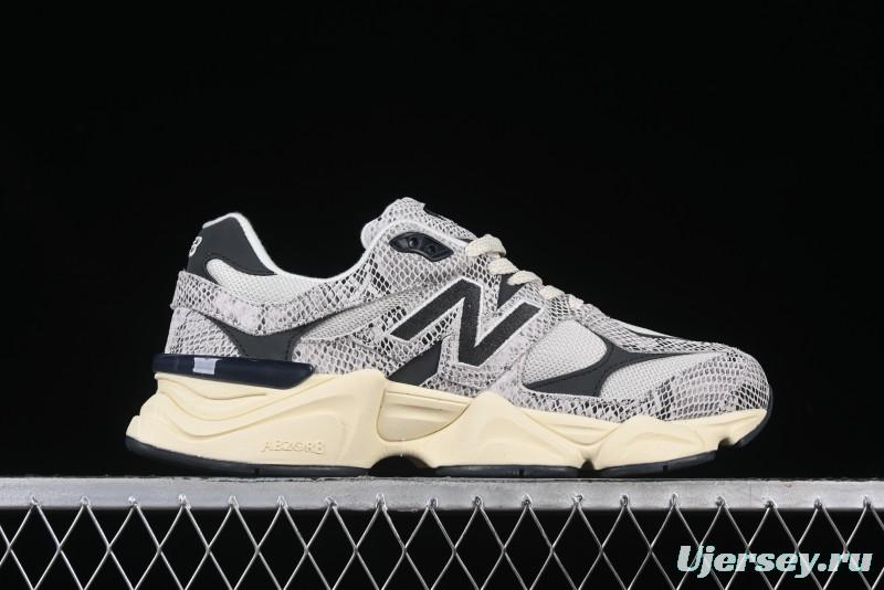 New Balance NB9060 Series Retro Casual Running Shoes with ABZORB Cushioning - U9060SNA