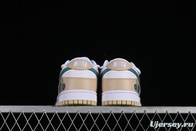 Nike Dunk Low SB Casual Sneakers with Mojito-Inspired Design - DV0833-100