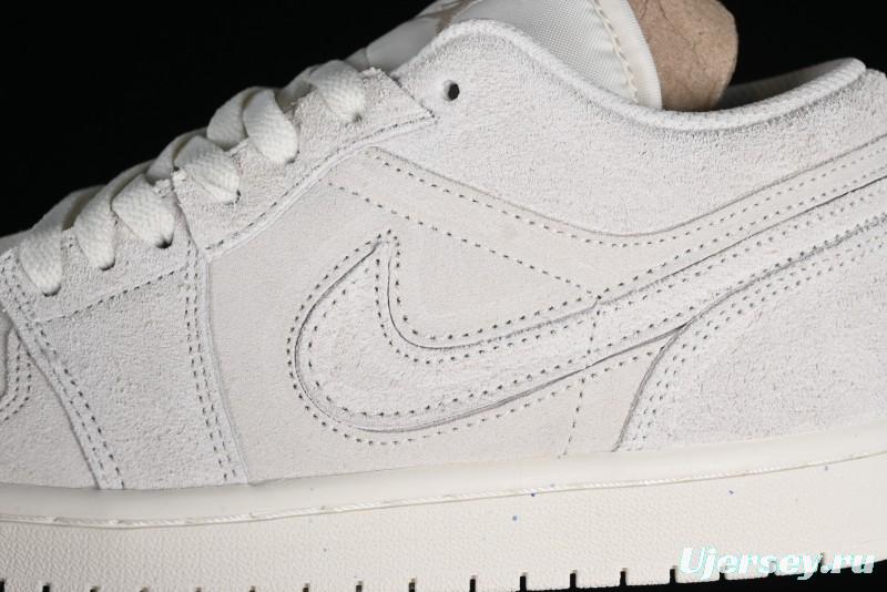 Nike Air Jordan 1 Low AJ1 Casual Sneakers in Earth Gray - FQ3055-100