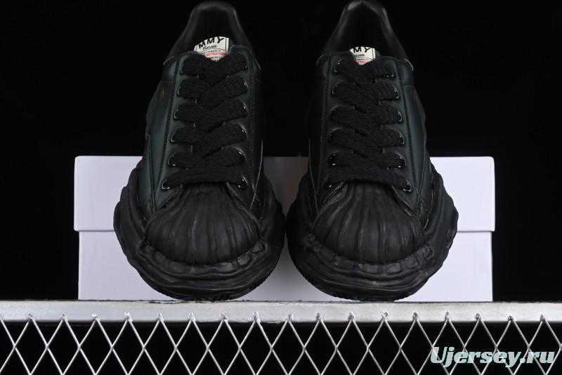 Wayne Original Sole Leather Low Sneaker with Melted Ice Cream Outsole - W.E5