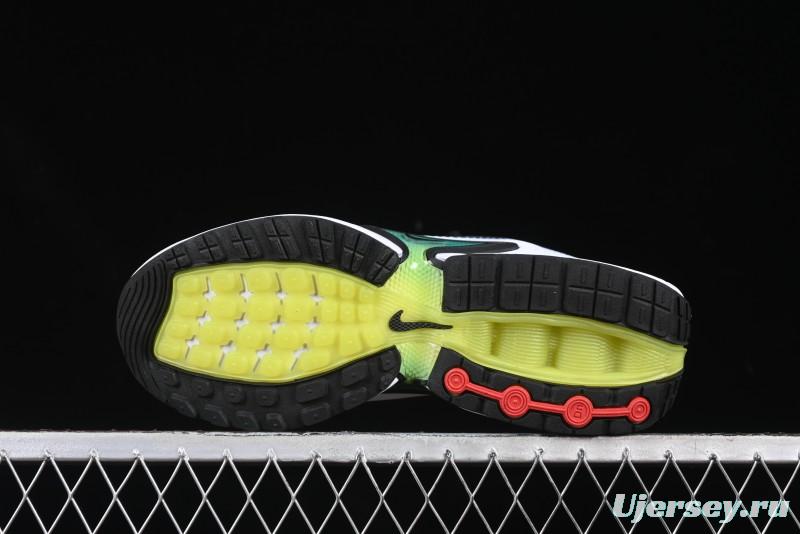 Nike Air Max Dn 2024 Running Shoes with Quad Air Cushion and Foam Midsole - FB8987-004