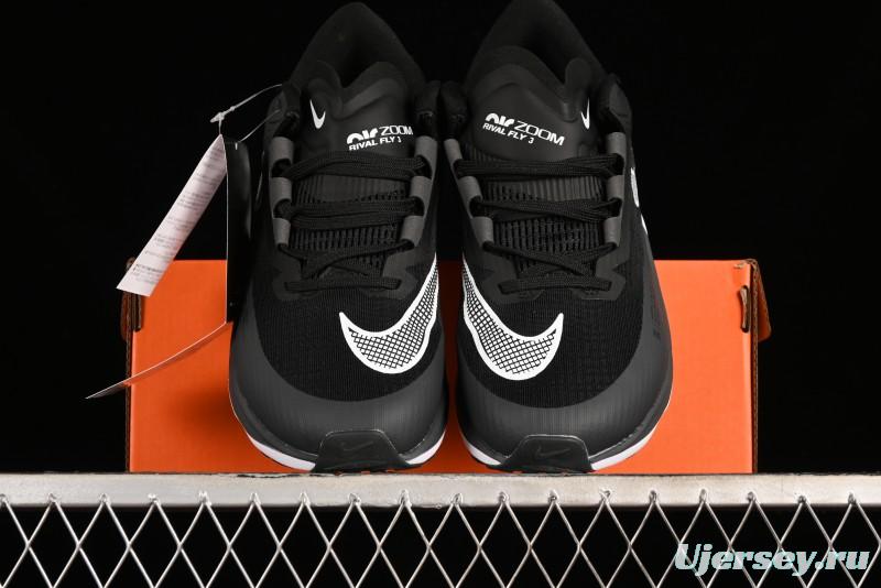 Nike Zoom Rival Fly 3 Lightweight Fabric Comfortable Cushion Non-Slip Low-Top Casual Running Shoes - CT2405-001