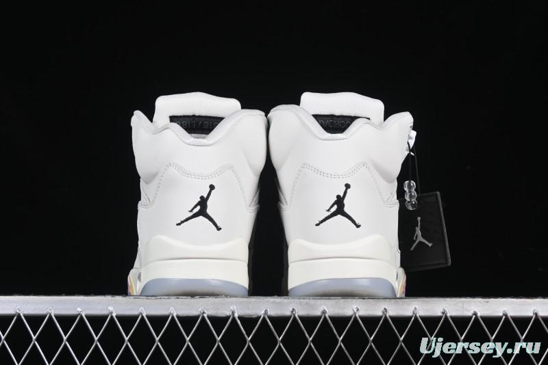 Nike Air Jordan 5 Retro Light Orewood Brown Snake Year Limited Basketball Shoes - HF3183-001