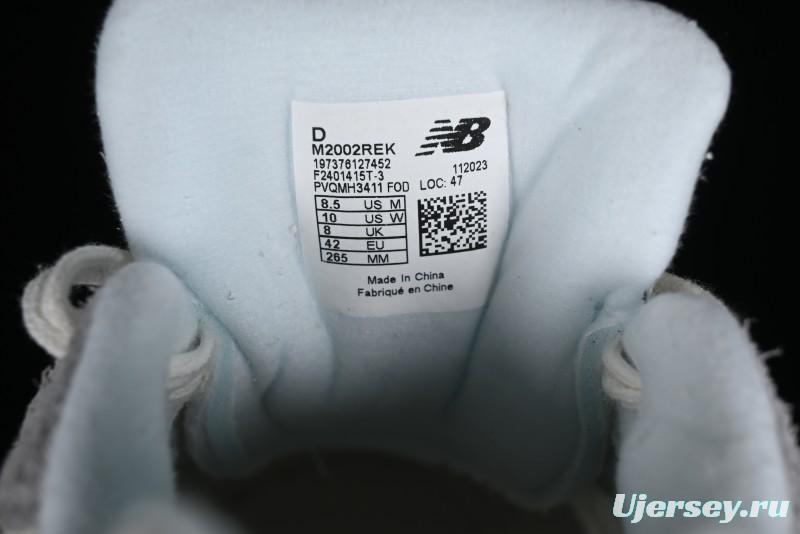 New Balance 2002 Series Retro Casual Running Shoes with Upgraded N-ERGY Cushioning - M2002REK