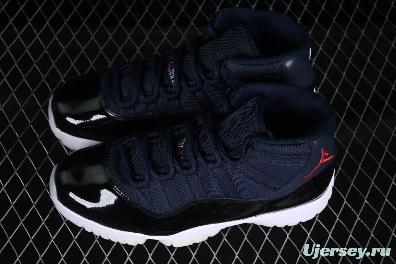 Nike Air Jordan 11 Retro High Navy Blue Basketball Shoes - CT8012-406