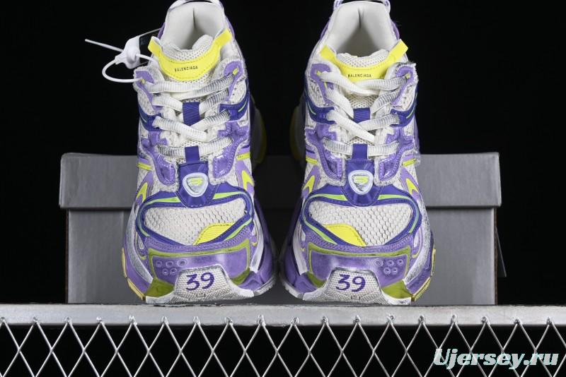 Balenciaga Runner Kith Four Color Retro Casual Shoes - W3RXP9570