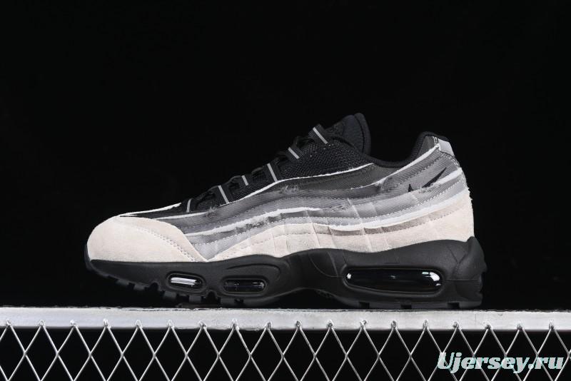 Nike Air Max 95 Retro Running Shoes with Air Cushion Technology - CU8406-101