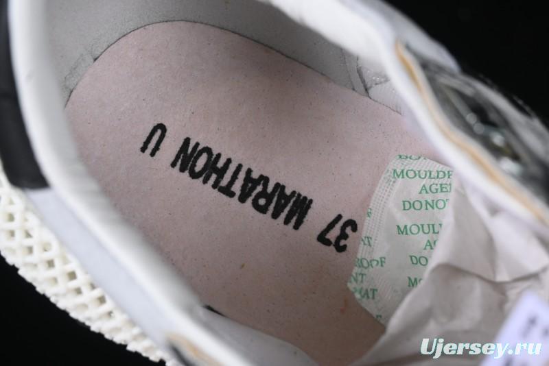 Golden Goose Marathon Silver Comfortable Low-Top Lifestyle Sneakers - X.E5