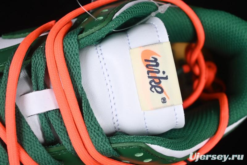 Off-White x Futura x Nike Dunk Low OW Collaboration Sneakers - CT0856-100