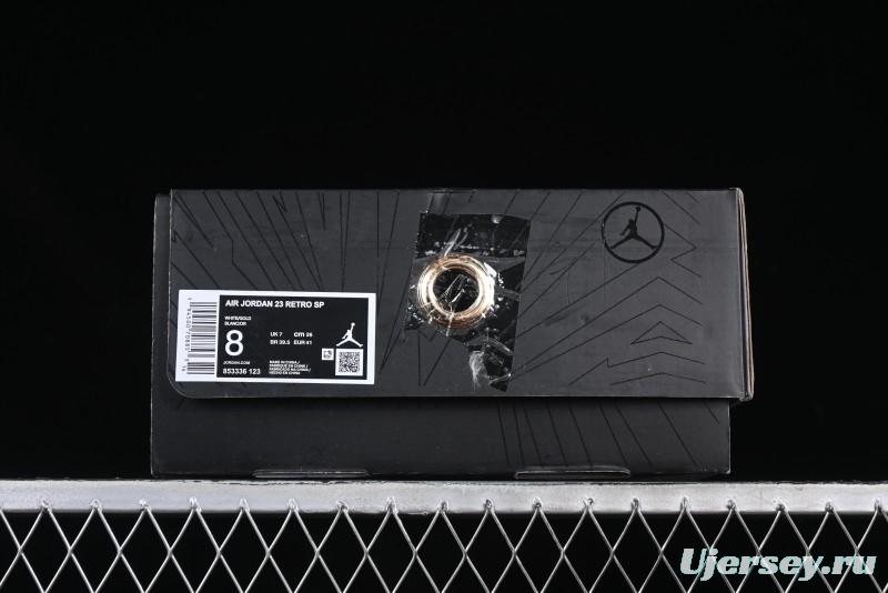 Nike Air Jordan 23 AJ23 Mid Retro Casual Basketball Shoes with Visible Air Cushion - 853336-123