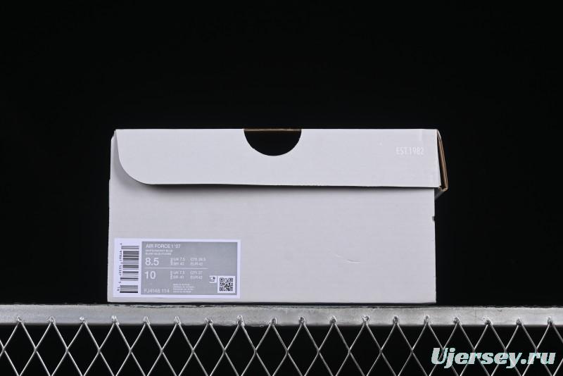 Nike Air Force 1 '07 Low Casual Sneakers with Full-Length Air Cushion - FJ4146-114