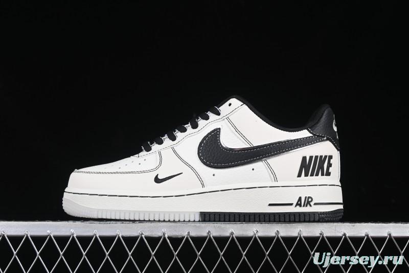 Nike Air Force 1 '07 Low Collaboration Sneakers with Black Stitch Dual-Color Sole - CH6336-515