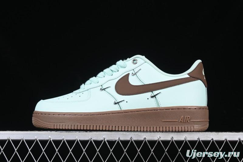 Nike Air Force 1 '07 Low Casual Sneakers with Full-Length Air Cushion - IB8894-329