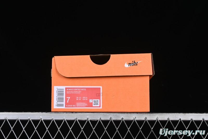 Nike Classic Cortez Leather Retro Running Shoes - FJ2530-001