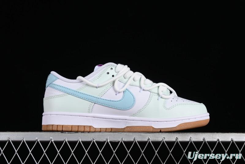 Nike Dunk Low Bubble Sea Salt SB Low-Top Casual Skate Shoes - FD9922-151