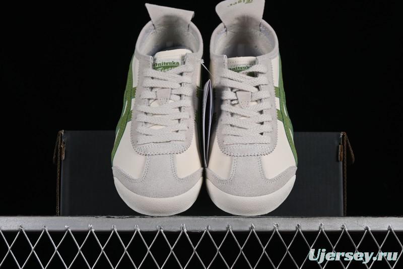 Onitsuka Tiger Mexico 66 Low-Top Leather Casual Running Shoes - 1183B391-202