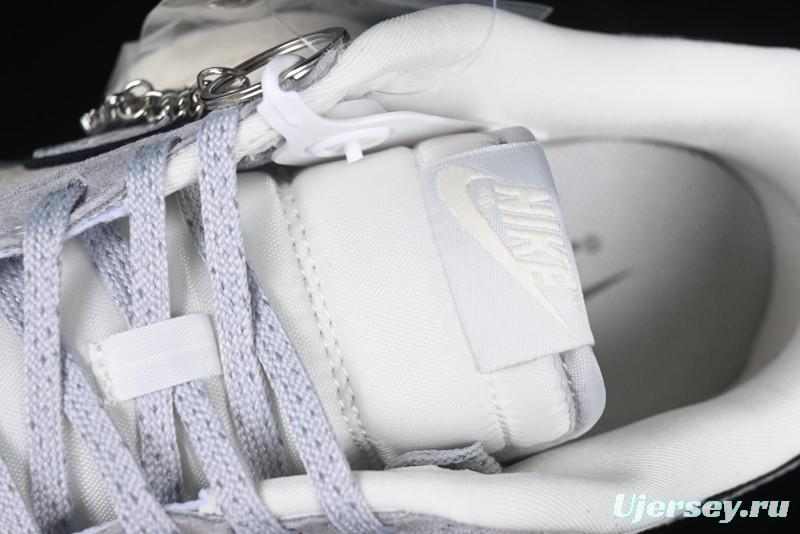 Nike SB Dunk Low The North Face Year of the Snake Grey White Grey Swoosh Anniversary Custom Low-Top Casual Skate Shoes - KK1333-019