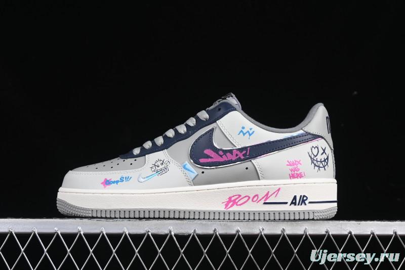 Nike Air Force 1 '07 Low "Jinkesi" League of Legends Series Jinx Custom Low-Top Casual Sneakers for Autumn Winter - XL2321-222