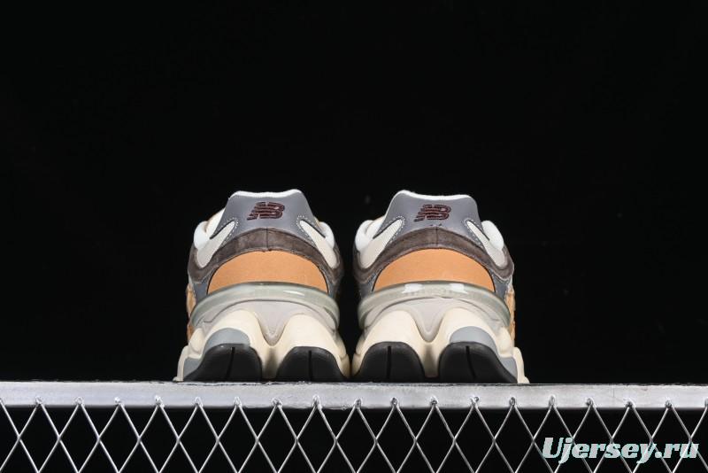 New Balance 9060 Retro Casual Running Shoes with ABZORB Cushioning - U9060WOR