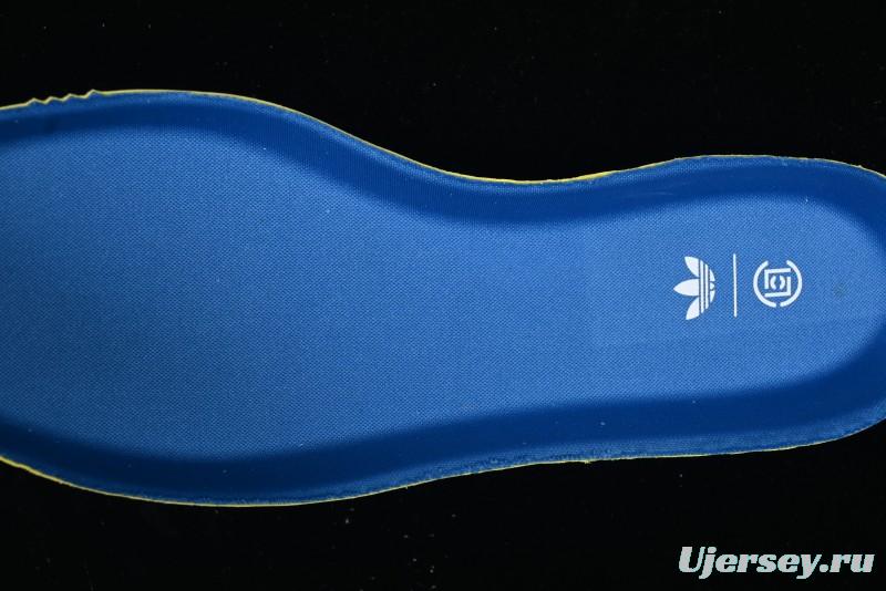 Adidas Clot x Originals Gazelle Indoor Retro Casual Slip-Resistant Wear-Resistant Low-Top Sneakers - IH3642