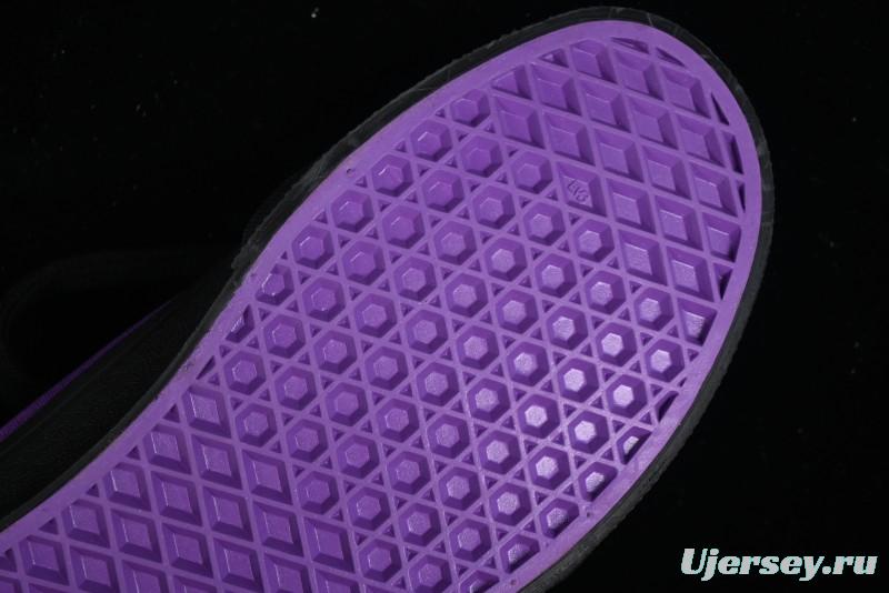 Vans Classics Knu Skool Black Purple Slip-On Shoes - VN0009QCSWE