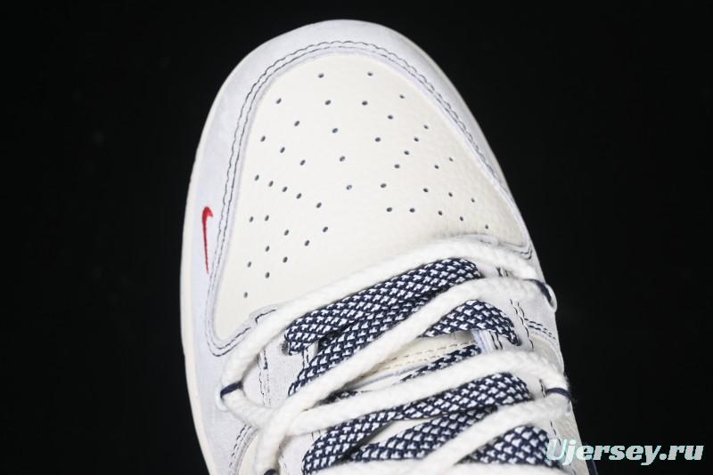 Nike SB Dunk Low The North Face x Supreme Anniversary Custom Low-Top Casual Sneakers - YX5066-232