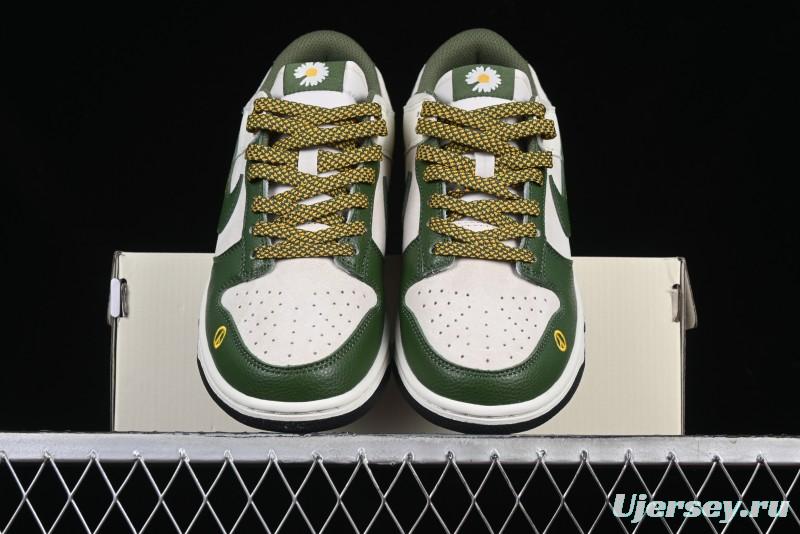 Nike SB Dunk Low Daisy Series Anniversary Customized Low-Top Casual Skate Shoes - DJ2024-072