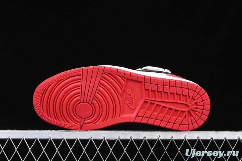 Nike Air Jordan 1 Low Stussy Collaboration - Black Red Custom High-End Retro Basketball Shoes - SJ9950-048