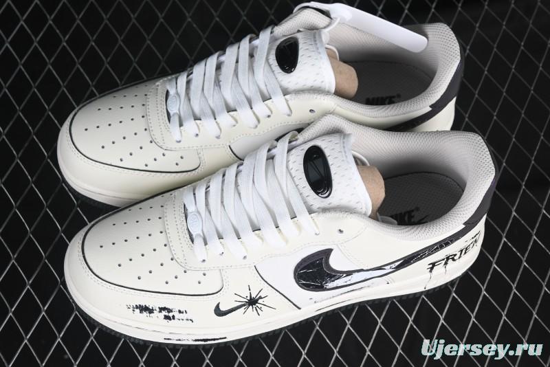 Nike Air Force 1'07 Low "Night Gun Hole" Casual Sneakers - FB1893-999