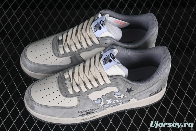 Nike Air Force 1 '07 Low "Lose Heart" Custom Casual Sneakers - CW2288-668