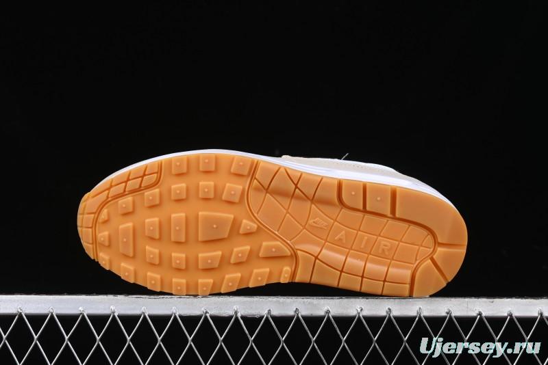 Nike Air Max 1 Retro Running Shoes with Half-Sole Air Cushion - AA0512-100