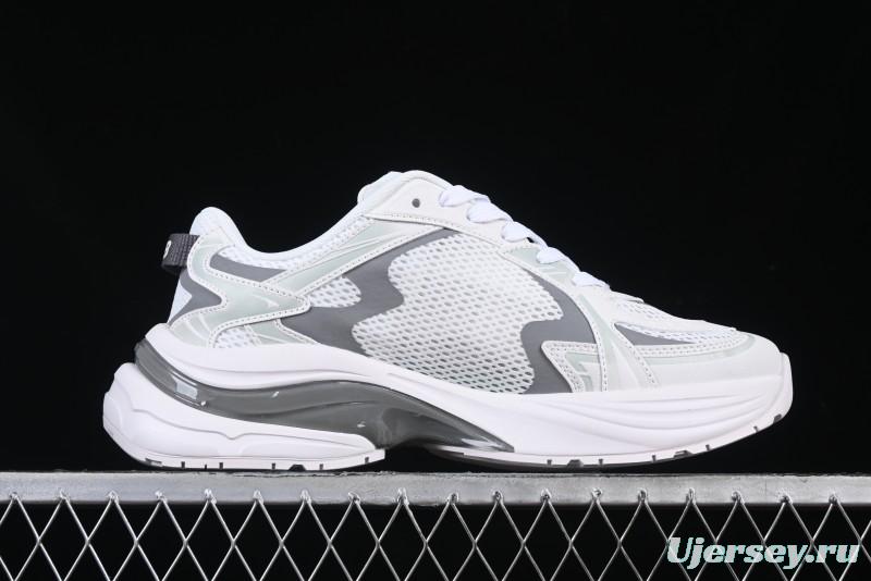 New York Yankees MLB Bigball Chunky Curve Thick Sole Casual Running Shoes - 3ARNSPL4N50WHS