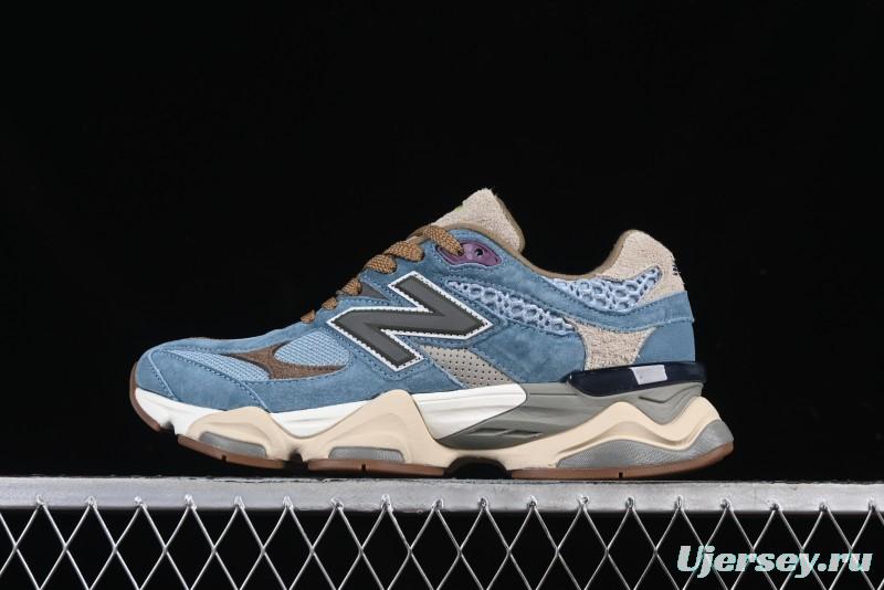 New Balance 9060 Retro Casual Running Sneakers with ABZORB Cushioning Technology - U9060BD1