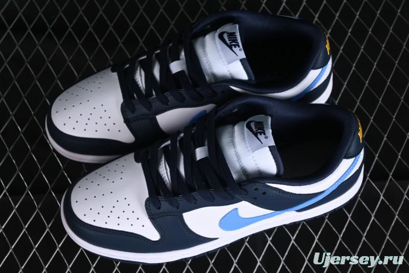 Nike Dunk Low SB Casual Skate Shoes in Obsidian/University Blue Colorway - FN7800-400