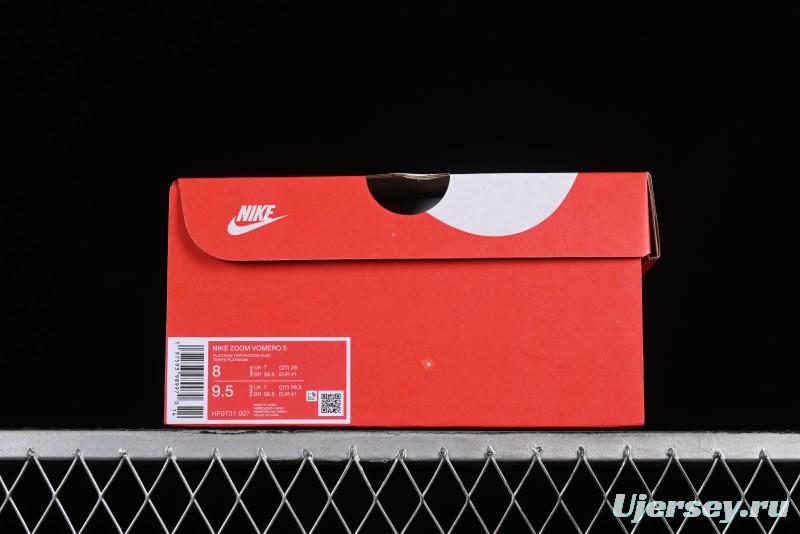 Nike Zoom Vomero 5 SP Retro Casual Running Shoes with Lightweight EVA Midsole - HF0731-007