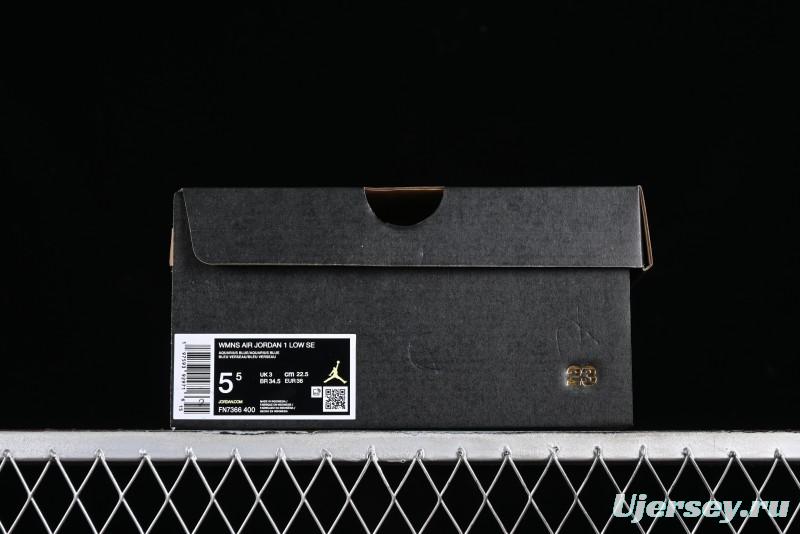 Nike Air Jordan 1 Low Custom Black Green Casual Sneakers - FN7366-400