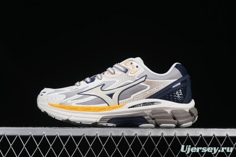 Mizuno Halo Mix Fabric Breathable Low-Top Casual Running Shoes - D1GH240810
