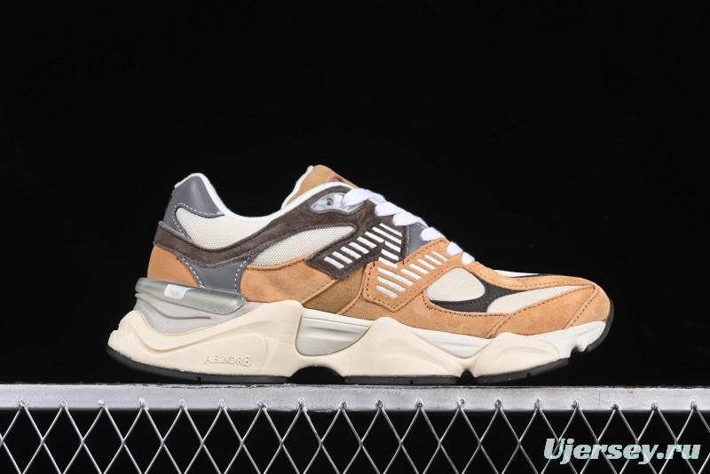 New Balance 9060 Retro Casual Running Shoes with ABZORB Cushioning - U9060WOR