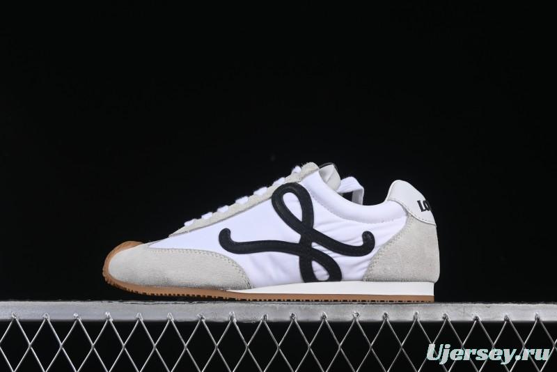 Loewe Ballet Runner 2.0 Sneakers Retro Style Low-Profile Casual Sports Shoes with Asymmetric Toe Design - Ballet Runner 2.0