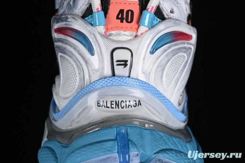 Balenciaga Runner Kith Four Color Retro Casual Shoes - W3RBW2325