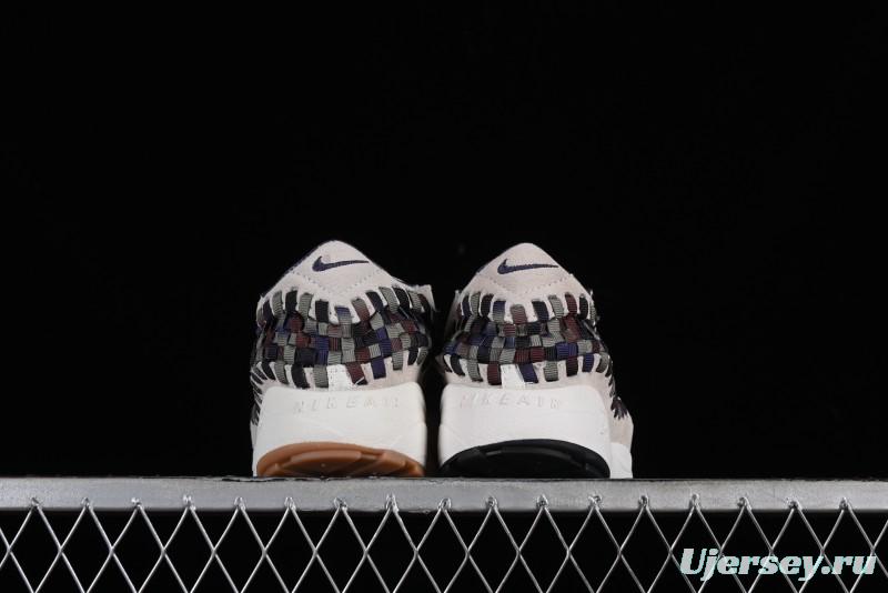 Nike Air Footscape Woven Asymmetrical Weave Slip-Resistant Low-Top Lifestyle Sneakers - FV3615-191