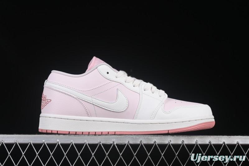 Nike Air Jordan 1 Low AJ1 Retro Casual Sneakers in Youthful Pink - IH0823-611