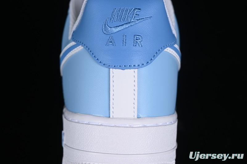 Nike Air Force 1 '07 Low Triple Color Gradient Minimalist Hand-Drawn Casual Sneakers - CW2288-951