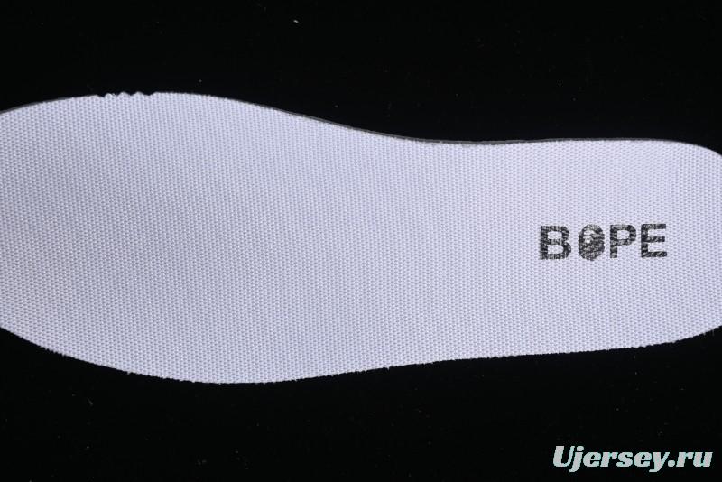 Nike SB Dunk Low BAPE Collaboration - Off-White Mini Blue Swoosh Anniversary High-End Custom Low-Top Casual Sneakers - XD6188-027