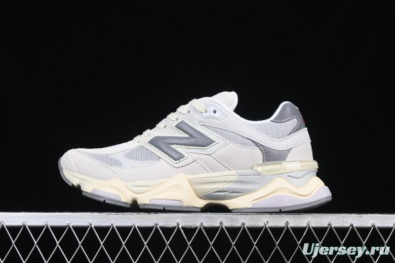 New Balance 9060 Retro Casual Running Shoes with ABZORB Cushioning - U9060LNY