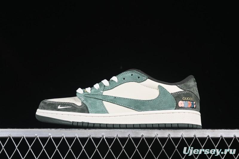 Nike Travis Scott x Fragment Design x Air Jordan 1 Low OG SP Sneakers - XS2024-026
