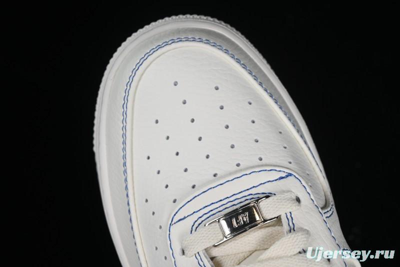 Nike Vlone x Air Force 1 '07 Low Collaboration Light Blue Casual Sneakers - AA5360-011