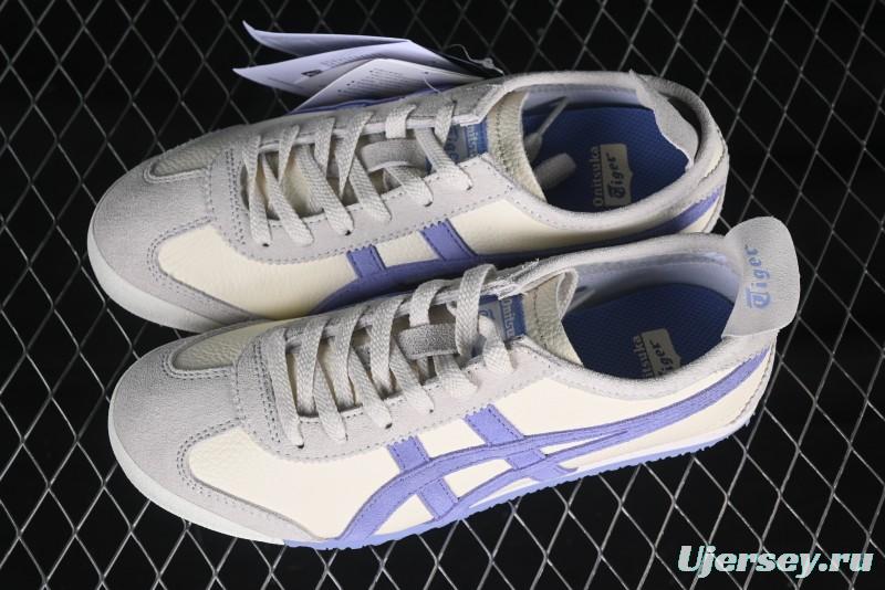 Onitsuka Tiger Mexico 66 Low-Top Leather Sneakers for Casual Running - 1183B391-102